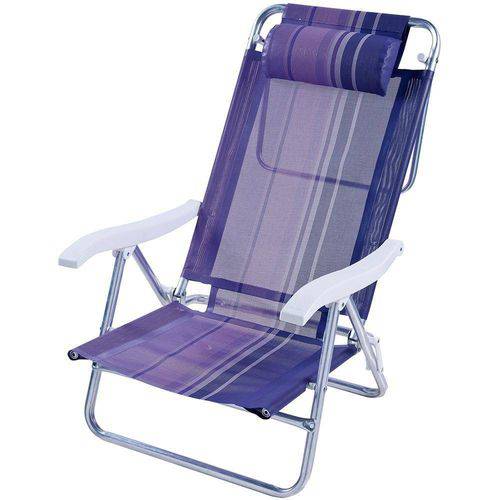 Tamanhos, Medidas e Dimensões do produto Cadeira Reclinavel Sol de Verao Boreal Lilas - Mor