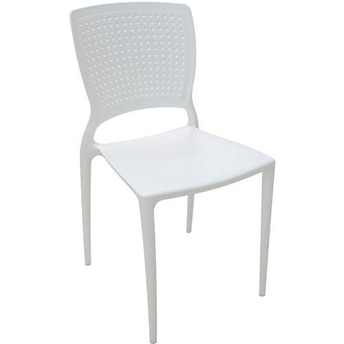 Tamanhos, Medidas e Dimensões do produto Cadeira Safira Polipropileno Branca - Tramontina