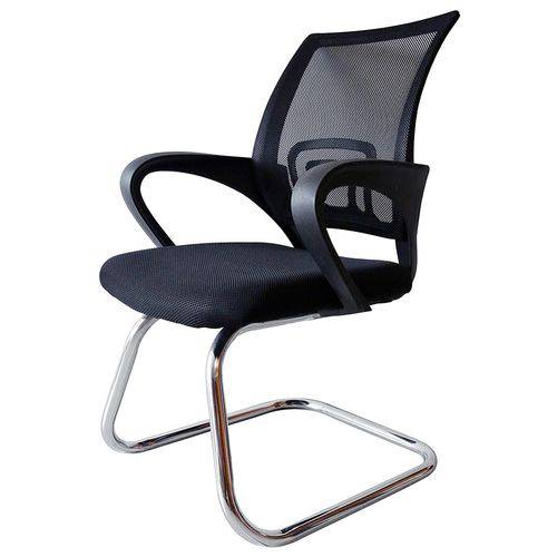 Tamanhos, Medidas e Dimensões do produto Cadeira Secretária Executiva, Telada, Preta - Mb804c