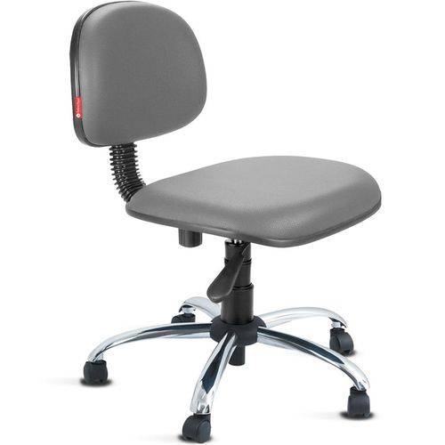 Tamanhos, Medidas e Dimensões do produto Cadeira Secretária Giratória Courvim Cinza Cb14