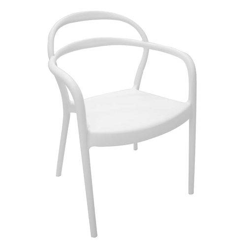 Tamanhos, Medidas e Dimensões do produto Cadeira Sissi com Braços Branco