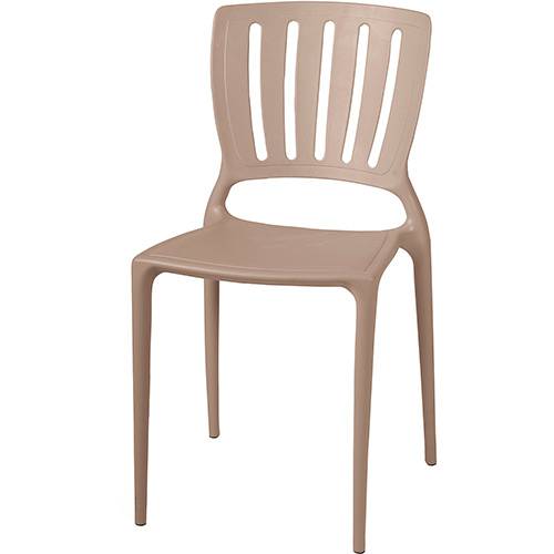 Tamanhos, Medidas e Dimensões do produto Cadeira Sofia Encosto Vazado Vertical Camurça - Tramontina