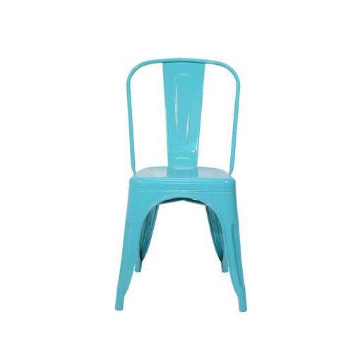 Tamanhos, Medidas e Dimensões do produto Cadeira Tolix - Cor Azul
