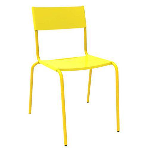 Tamanhos, Medidas e Dimensões do produto Cadeira Tutti Amarela