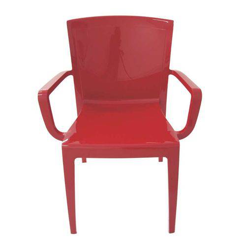 Tamanhos, Medidas e Dimensões do produto Cadeira Victoria Fechadaa Vermelho
