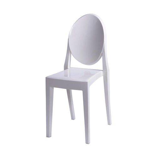 Tamanhos, Medidas e Dimensões do produto Cadeira Victoria Ghost Branca