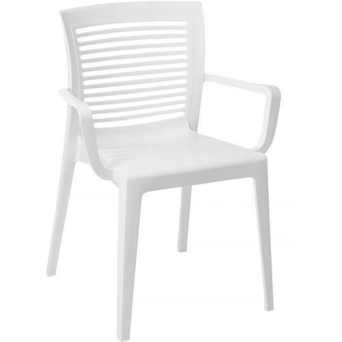 Tamanhos, Medidas e Dimensões do produto Cadeira Victoria Vazada Branca - Tramontina