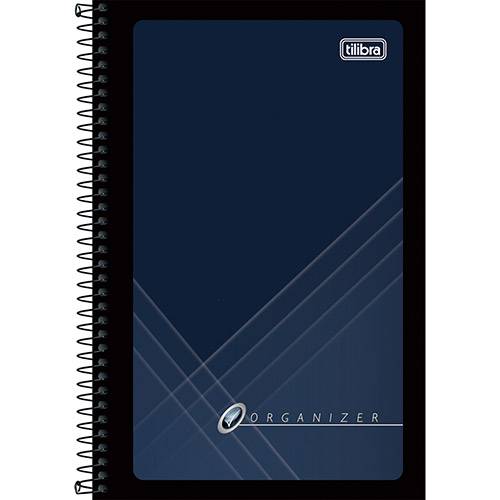 Tamanhos, Medidas e Dimensões do produto Caderneta de Anotações Organizer com Espiral 96 Folhas - Tilibra
