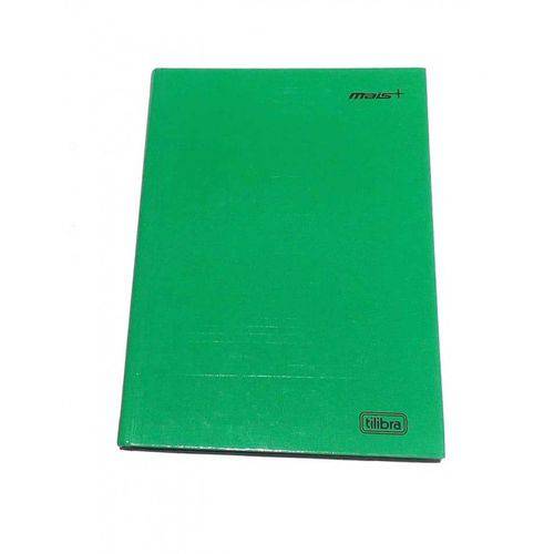 Tamanhos, Medidas e Dimensões do produto Caderno Brochura 1/4 Pequeno Capa Dura Verde 96fls.-Tilibra