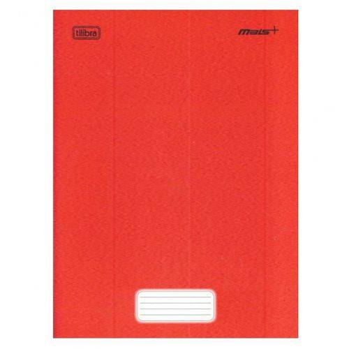 Tamanhos, Medidas e Dimensões do produto Caderno Brochura Capa Dura Universitário Mais+ 48 Fls. Vermelho - Tilibra