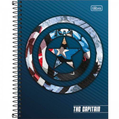 Tamanhos, Medidas e Dimensões do produto Caderno Tilibra Espiral 10 Matérias Avengers HEROES 160 Fls Pct C/04