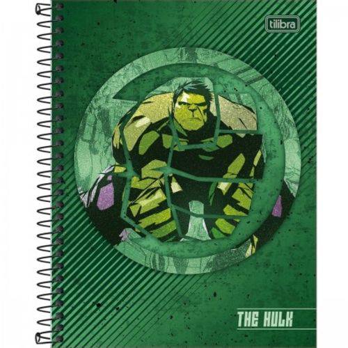 Tamanhos, Medidas e Dimensões do produto Caderno Colegial Avengers Heroes 1 Materia 80f Tilibra