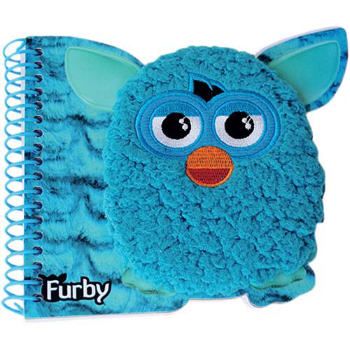 Tamanhos, Medidas e Dimensões do produto Caderno Divertido Furby By Kids Grande Azul
