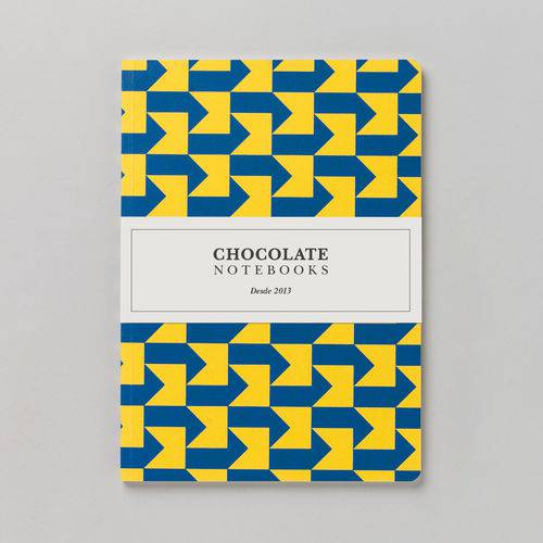 Tamanhos, Medidas e Dimensões do produto Caderno Especial Chocolate Notebooks Bandeira C/ Pauta 014 X 020 Cm 128 Fls