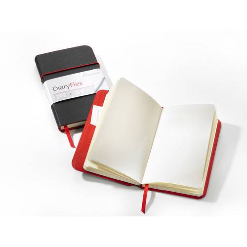 Tamanhos, Medidas e Dimensões do produto Caderno Especial Hahnemuhle Diary Flex S/ Pauta - 100 G 010 X 018 Cm 080 Fls 10628630