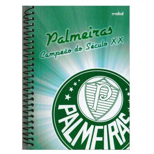 Tamanhos, Medidas e Dimensões do produto Caderno Espiral 1/4 Palmeiras Capa Dura Pequeno - 96 Folhas - Credeal