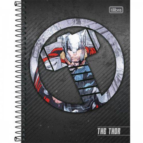 Tamanhos, Medidas e Dimensões do produto Caderno Espiral C D Colegial 1 Matéria Avengers HEROES 80 Fls Pct C/04