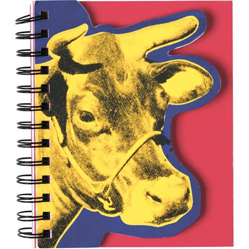 Tamanhos, Medidas e Dimensões do produto Caderno Galison Andy Warhol Pintura Vaca