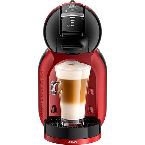 Tamanhos, Medidas e Dimensões do produto Cafeteira Expresso Nescafé Dolce Gusto Mini me Arno Preta/Vermelha 15 Bar