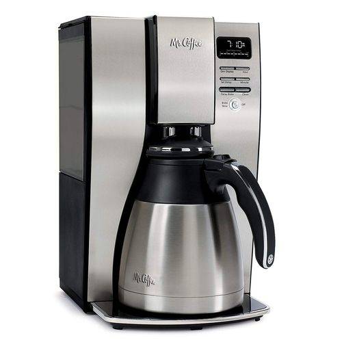Tamanhos, Medidas e Dimensões do produto Cafeteira Mr. Coffee® Programável Garrafa Térmica Inox