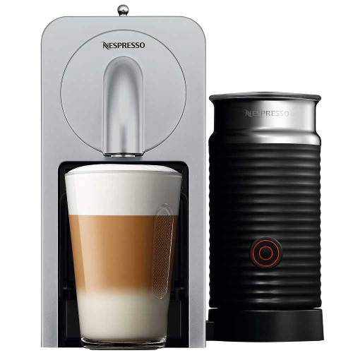 Tamanhos, Medidas e Dimensões do produto Cafeteira Prodigio & Milk + Aeroccino Nespresso Automática Prata 110v -D75-BR-Si-Ne