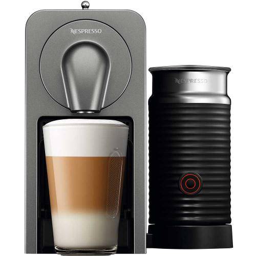 Tamanhos, Medidas e Dimensões do produto Cafeteira Prodigio Milk + Aeroccino Nespresso Automática Titânio 110v - C75-Br-Ti-Ne