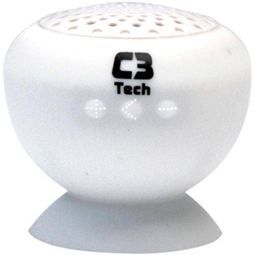 Tamanhos, Medidas e Dimensões do produto Caixa Acústica 3.0 Bluetooth 3w Rms Sp-12b Branco - C3 Tech
