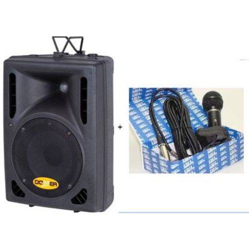 Tamanhos, Medidas e Dimensões do produto Caixa Acústica Ativa Clarity Donner CL 100A BT C/ USB e BLUETOOTH + Microfone JWL BA30