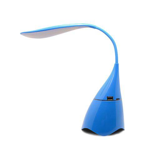 Tamanhos, Medidas e Dimensões do produto Caixa Bluetooth com Abajur em LED Touch - CS-F16BT - Exbom - Azul