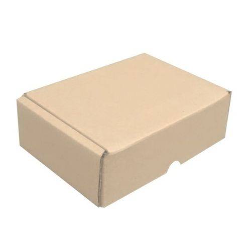 Tamanhos, Medidas e Dimensões do produto Caixa de Papelão Ondulado Pardo - 25x20x05 - 25 Unidades