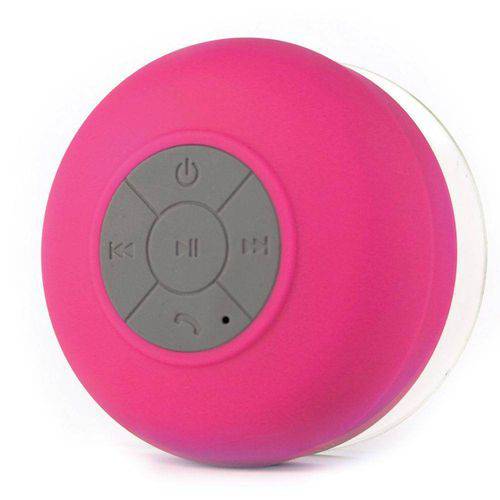 Tamanhos, Medidas e Dimensões do produto Caixa de Som Bluetooth a Prova D´Agua - Pink