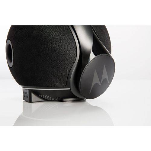 Tamanhos, Medidas e Dimensões do produto Caixa de Som Bluetooth 2-in-1 Motorola Sphere com Fone de Ouvido - Preto