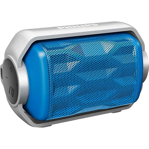 Tamanhos, Medidas e Dimensões do produto Caixa de Som Bluetooth Philips BT2200A/00 Azul 2,8W Prova D'água