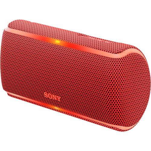 Tamanhos, Medidas e Dimensões do produto Caixa de Som Bluetooth Sony Sem Fios Srs-xb21 Vermelha Entrada Auxiliar P2