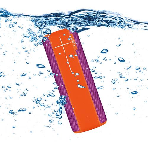 Tamanhos, Medidas e Dimensões do produto Caixa de Som Bluetooth UE Boom 2 Laranja/Violeta à Prova D' Água