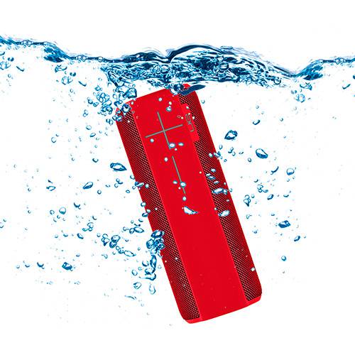 Tamanhos, Medidas e Dimensões do produto Caixa de Som Bluetooth UE Megaboom Vermelho à Prova D' Àgua