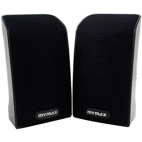 Tamanhos, Medidas e Dimensões do produto Caixa de Som Mymax 2.0 USB 3w Rms Preto