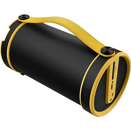 Tamanhos, Medidas e Dimensões do produto Caixa de Som Pulse Bazooka Preto e Amarelo com Bluetooth