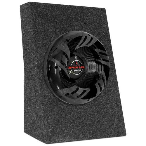 Tamanhos, Medidas e Dimensões do produto Caixa de Som Selada 28l Cinza Saveiro 85 a 2017 + Subwoofer Bomber Upgrade 12 Pol 350w Rms