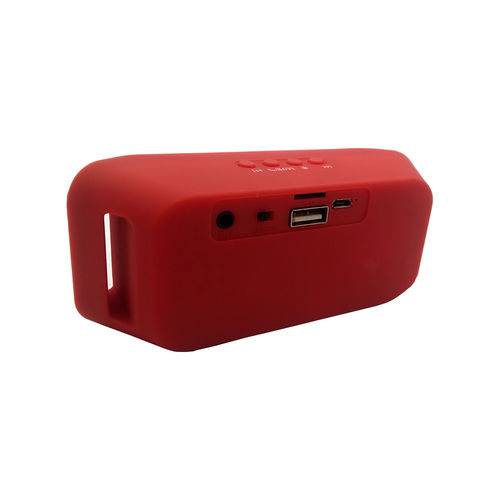 Tamanhos, Medidas e Dimensões do produto Caixa de Som Speaker Bluetooth K815 Vermelha