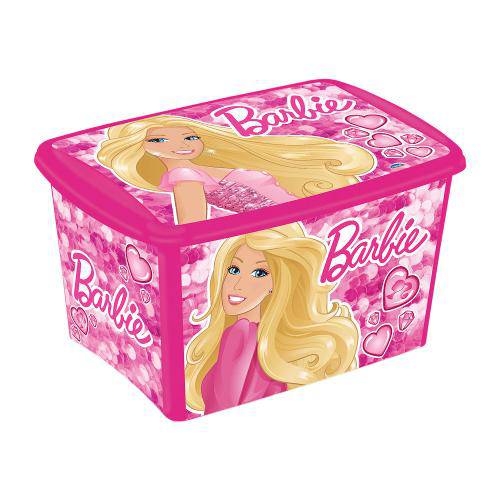 Tamanhos, Medidas e Dimensões do produto Caixa Decorada Barbie 46 Litros 5953