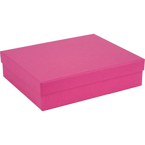 Tamanhos, Medidas e Dimensões do produto Caixa Decorativa e Presente M Pink - Joy Paper