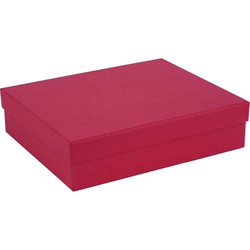 Tamanhos, Medidas e Dimensões do produto Caixa Decorativa e Presente M Vermelha - Joy Paper