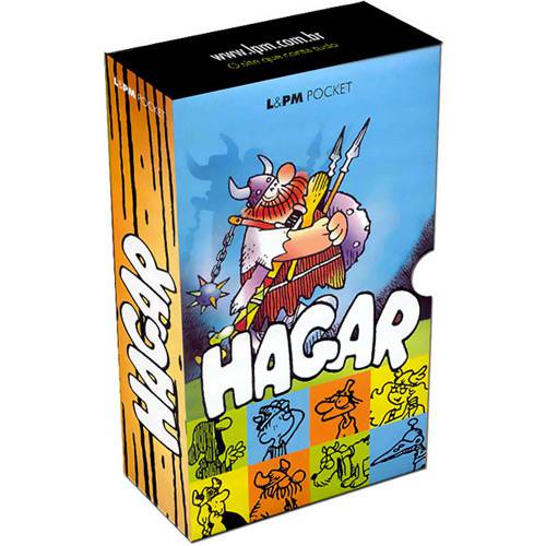 Tamanhos, Medidas e Dimensões do produto Caixa Especial Hagar - 4 Volumes
