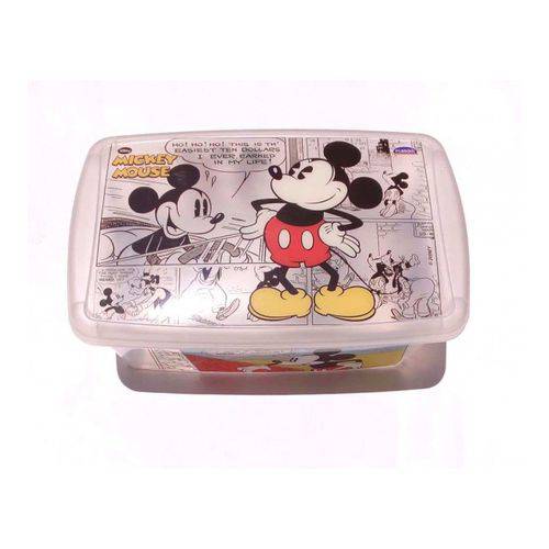 Tamanhos, Medidas e Dimensões do produto Caixa Organizadora Infantil Mickey 4,2 Lt