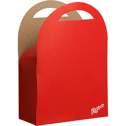 Tamanhos, Medidas e Dimensões do produto Caixa Surpresa Grande Colors Vermelha com 8 Unidades - Regina Festas