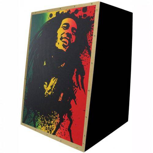 Tamanhos, Medidas e Dimensões do produto Cajon Acústico Jaguar Cj1000 - K2 - Bob Marley