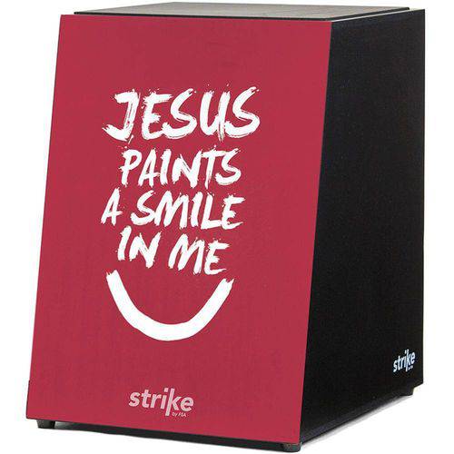 Tamanhos, Medidas e Dimensões do produto Cajon FSA Strike SK4014 Jesus com Esteira 12 Fios Acústico