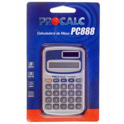 Tamanhos, Medidas e Dimensões do produto Calculadora Básica PC088 - Procalc