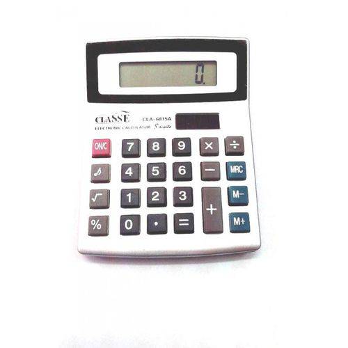 Tamanhos, Medidas e Dimensões do produto Calculadora de Mesa Pequena 8 Dígitos CLA-6815A